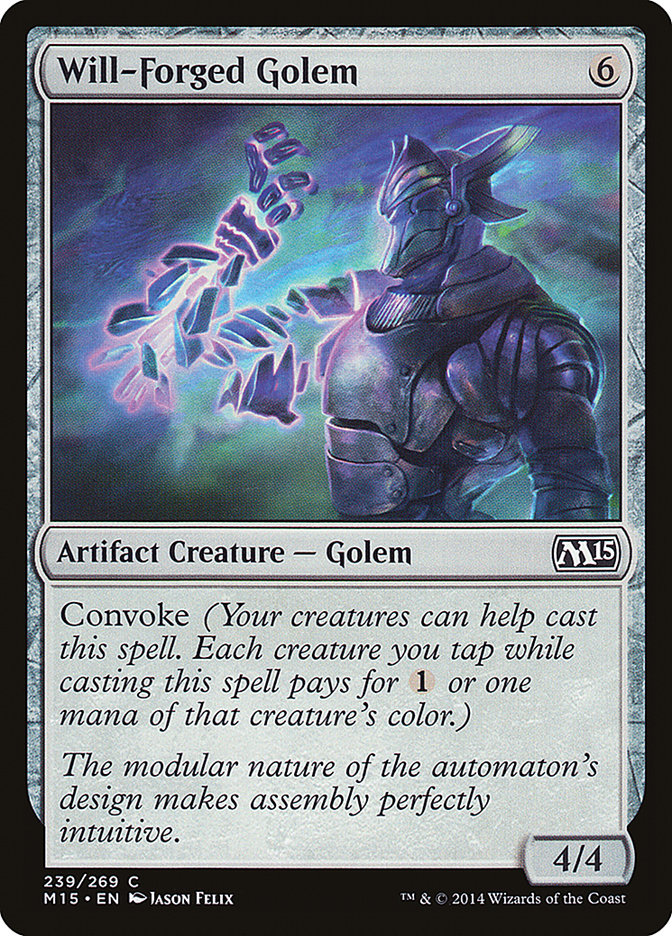 Will-Forged Golem [Magic 2015] | D20 Games