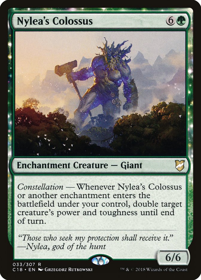 Nylea's Colossus [Commander 2018] | D20 Games