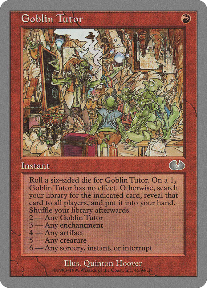 Goblin Tutor [Unglued] | D20 Games