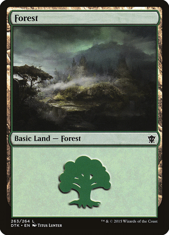 Forest (263) [Dragons of Tarkir] | D20 Games