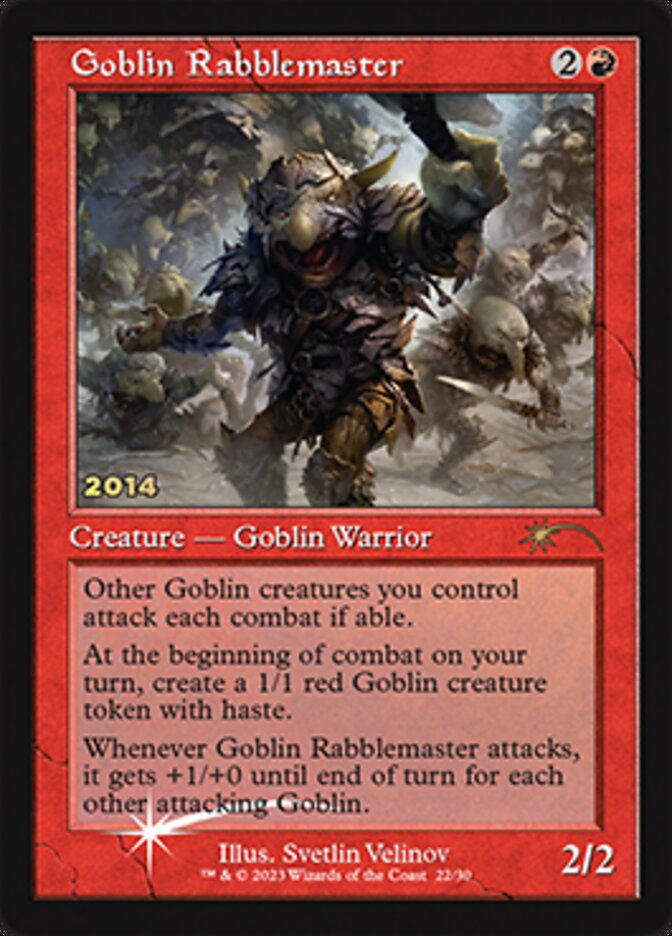 Goblin Rabblemaster [30th Anniversary Promos] | D20 Games