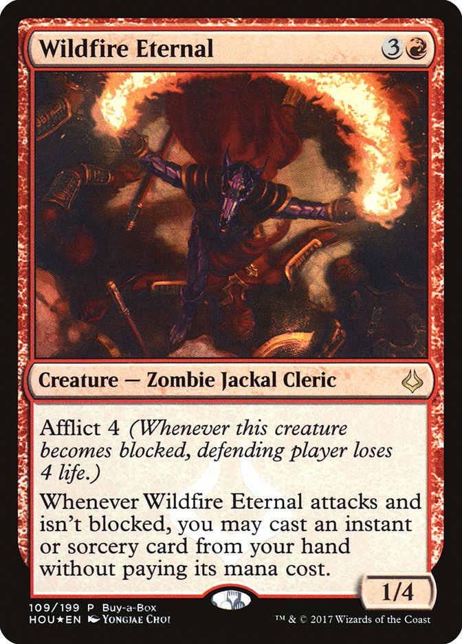 Wildfire Eternal (Buy-A-Box) [Hour of Devastation Promos] | D20 Games