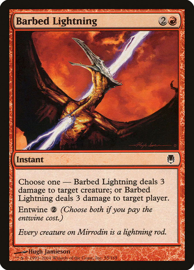 Barbed Lightning [Darksteel] | D20 Games