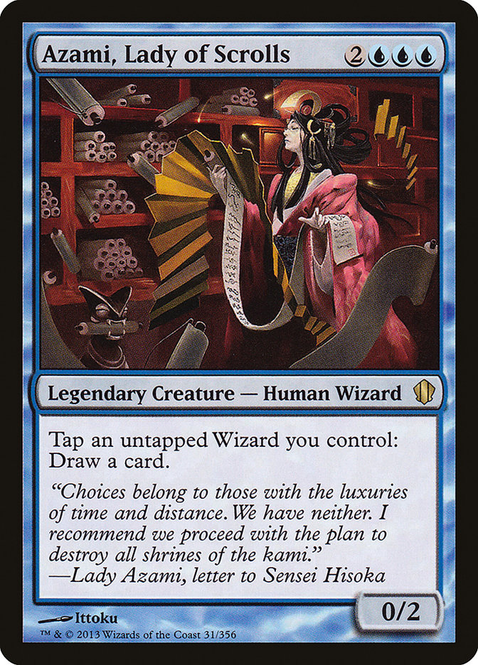 Azami, Lady of Scrolls [Commander 2013] | D20 Games