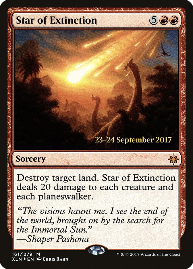 Star of Extinction  [Ixalan Prerelease Promos] | D20 Games