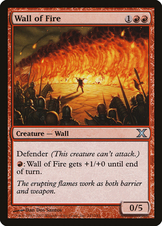 Wall of Fire [Tenth Edition] | D20 Games