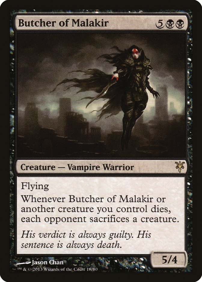 Butcher of Malakir [Duel Decks: Sorin vs. Tibalt] | D20 Games