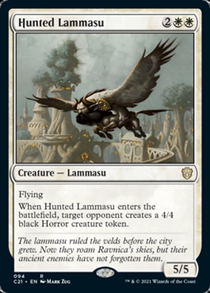 Hunted Lammasu [Commander 2021] | D20 Games