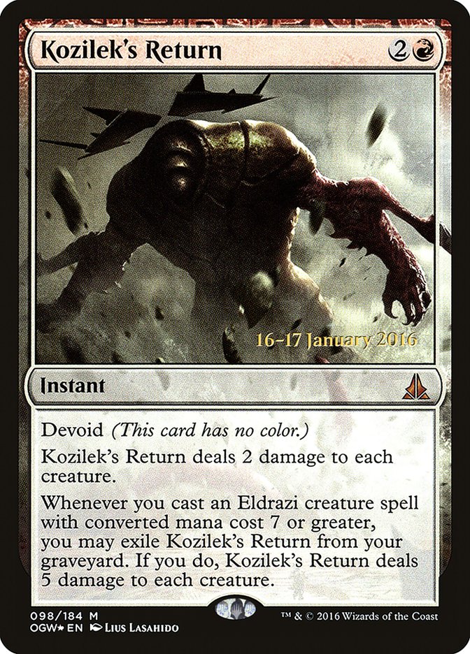 Kozilek's Return [Oath of the Gatewatch Prerelease Promos] | D20 Games