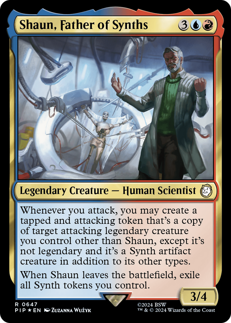 Shaun, Father of Synths (Surge Foil) [Fallout] | D20 Games
