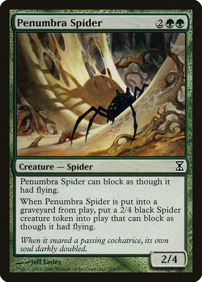 Penumbra Spider [Time Spiral] | D20 Games