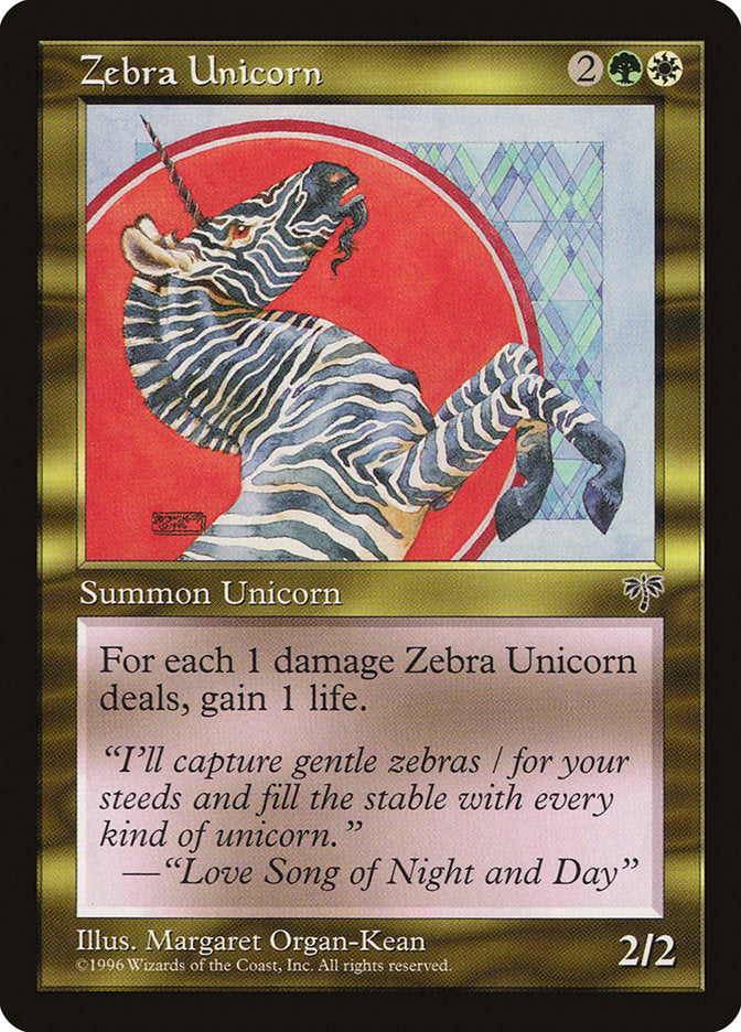 Zebra Unicorn [Mirage] | D20 Games
