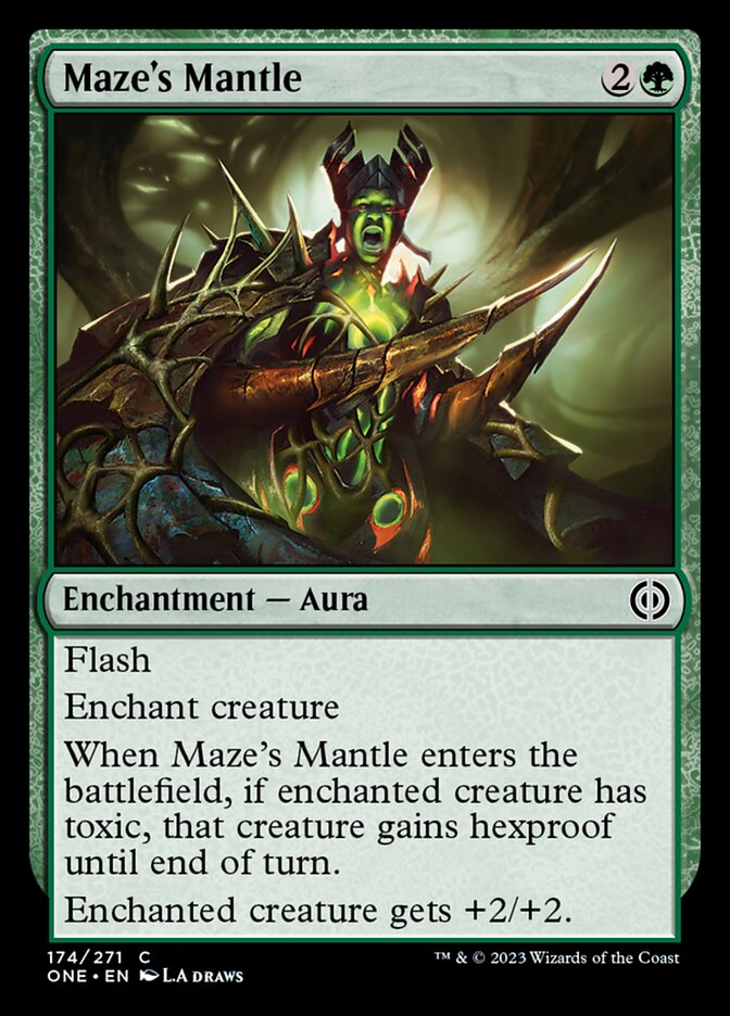 Maze's Mantle [Phyrexia: All Will Be One] | D20 Games