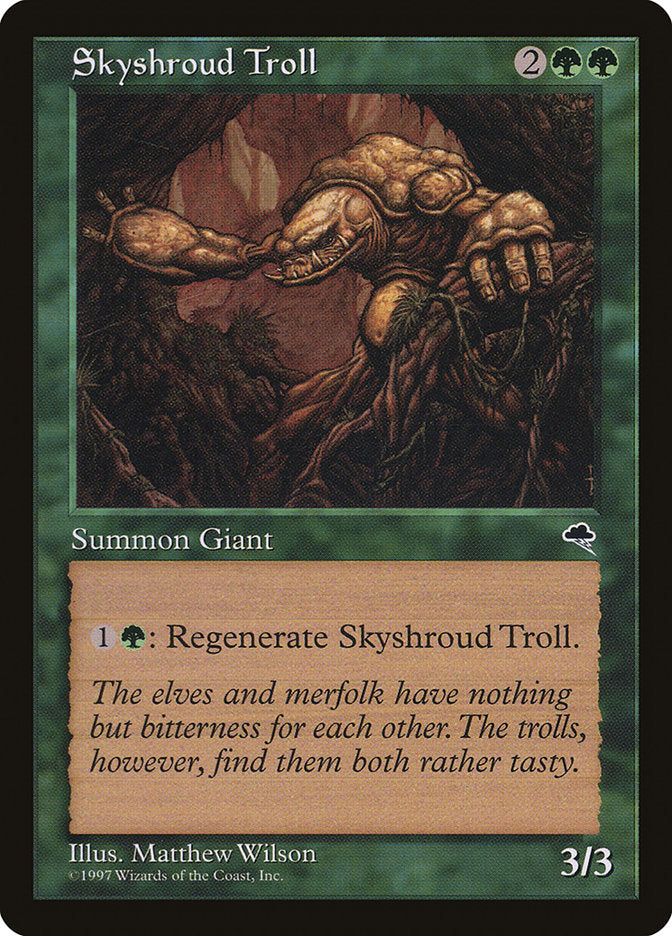 Skyshroud Troll [Tempest] | D20 Games