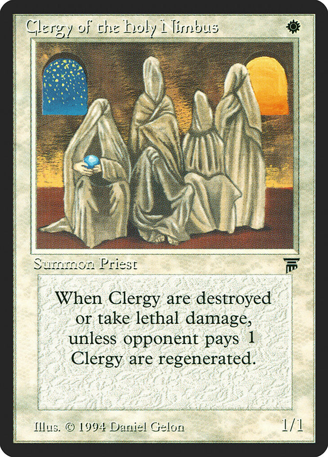 Clergy of the Holy Nimbus [Legends] | D20 Games