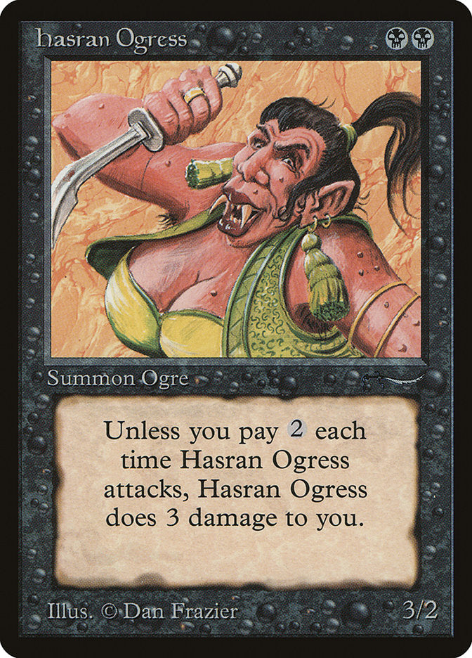Hasran Ogress (Light Mana Cost) [Arabian Nights] | D20 Games