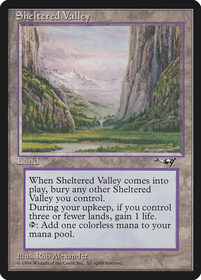 Sheltered Valley [Alliances] | D20 Games