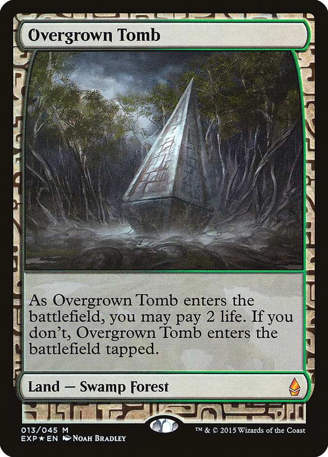 Overgrown Tomb [Zendikar Expeditions] | D20 Games