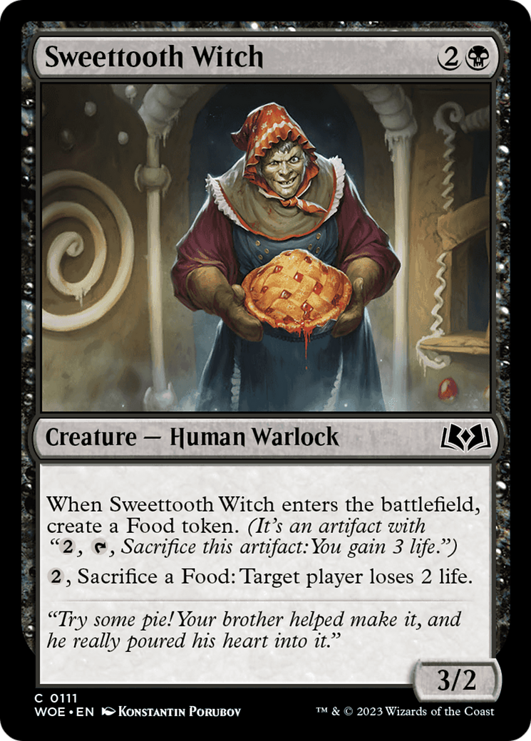 Sweettooth Witch [Wilds of Eldraine] | D20 Games