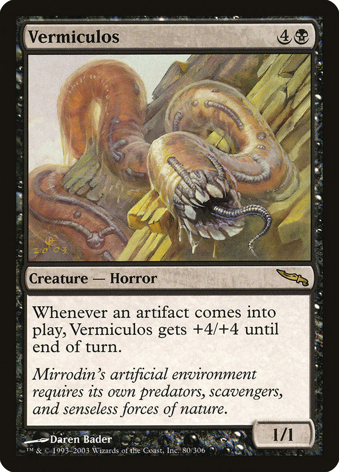 Vermiculos [Mirrodin] | D20 Games