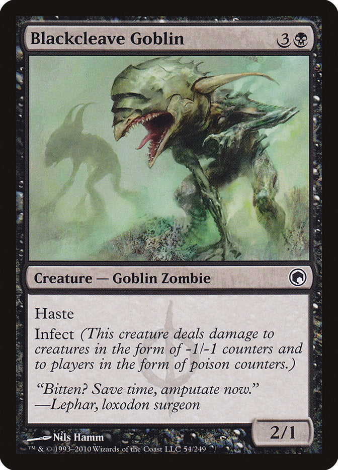 Blackcleave Goblin [Scars of Mirrodin] | D20 Games