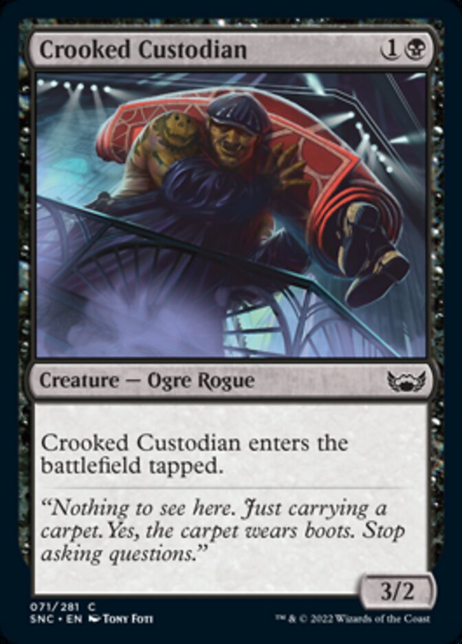 Crooked Custodian [Streets of New Capenna] | D20 Games