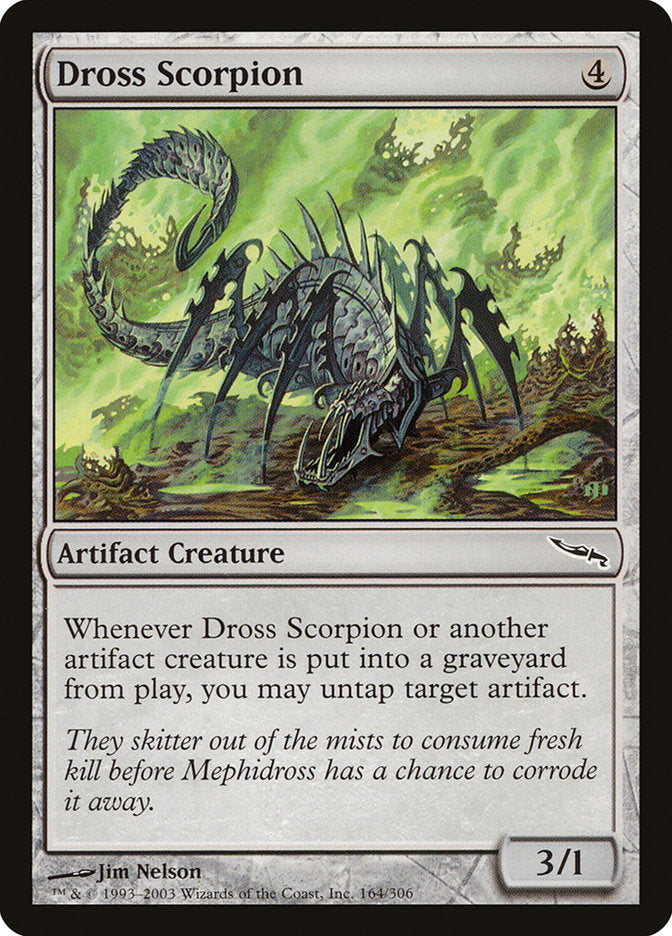 Dross Scorpion [Mirrodin] | D20 Games