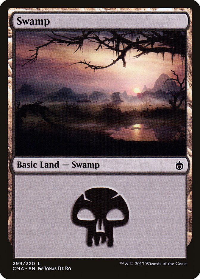 Swamp (299) [Commander Anthology] | D20 Games