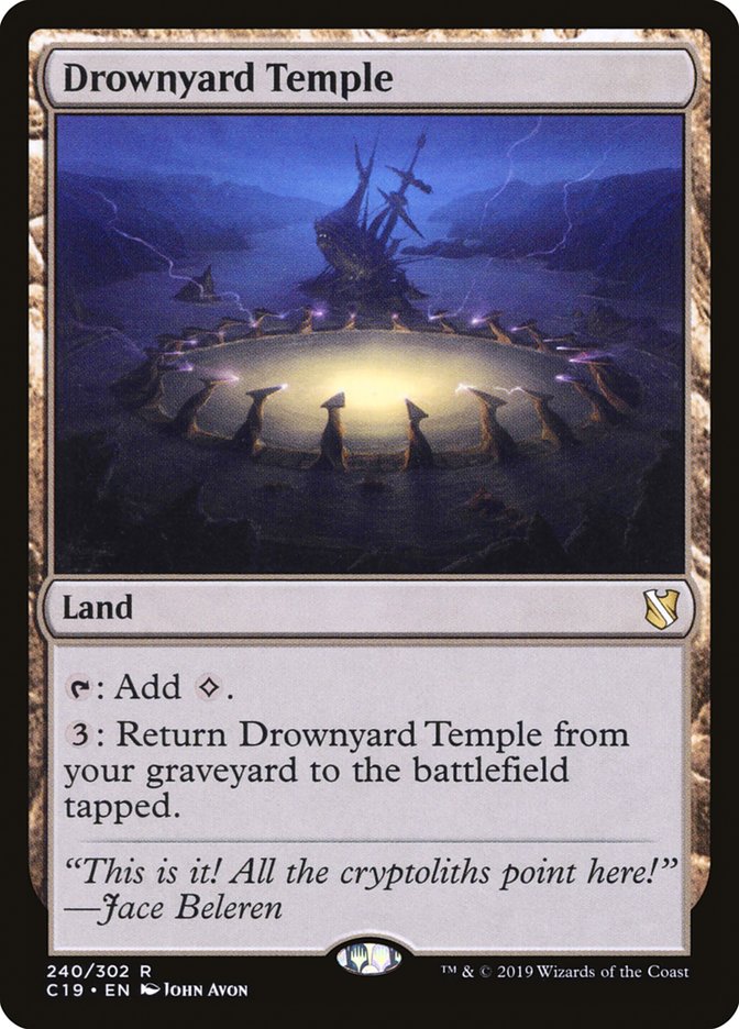 Drownyard Temple [Commander 2019] | D20 Games