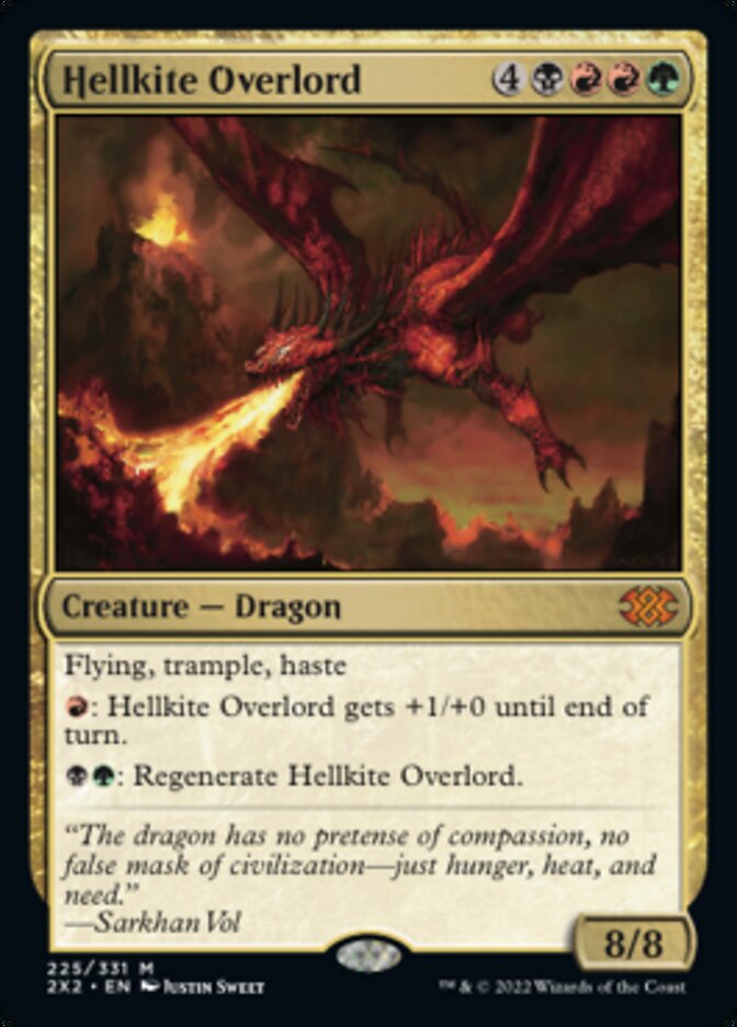 Hellkite Overlord [Double Masters 2022] | D20 Games