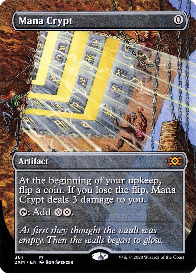 Mana Crypt (Toppers) [Double Masters Extended Art] | D20 Games