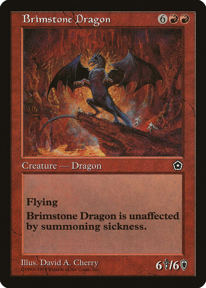 Brimstone Dragon [Portal Second Age] | D20 Games