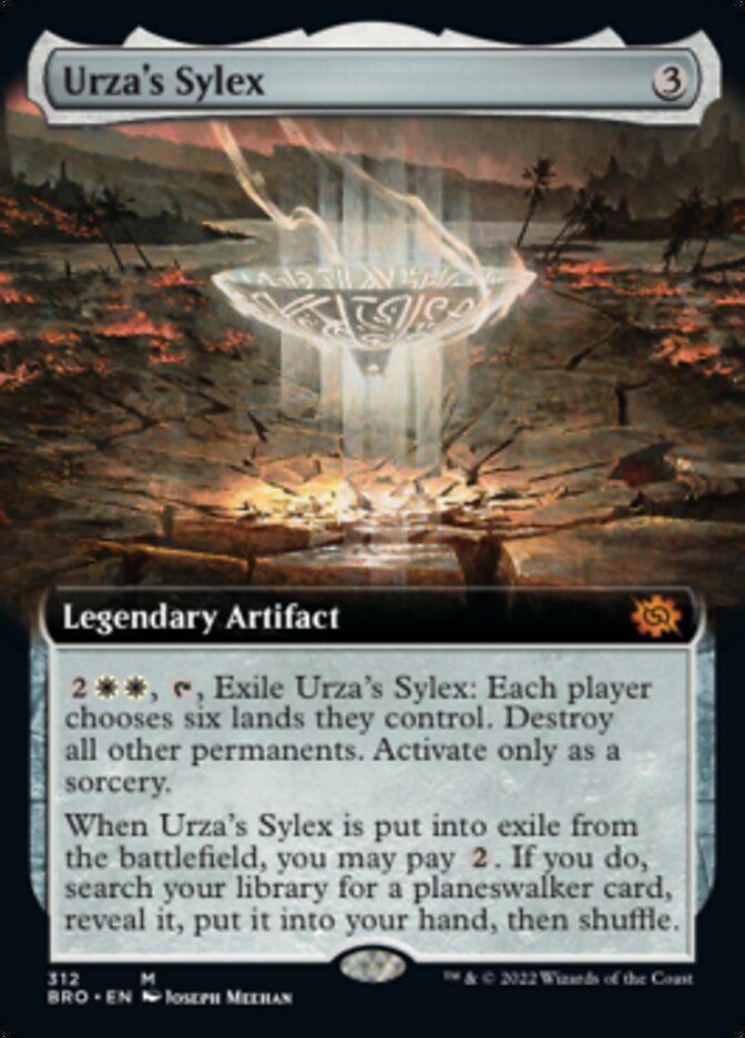 Urza's Sylex (Extended Art) [The Brothers' War] | D20 Games