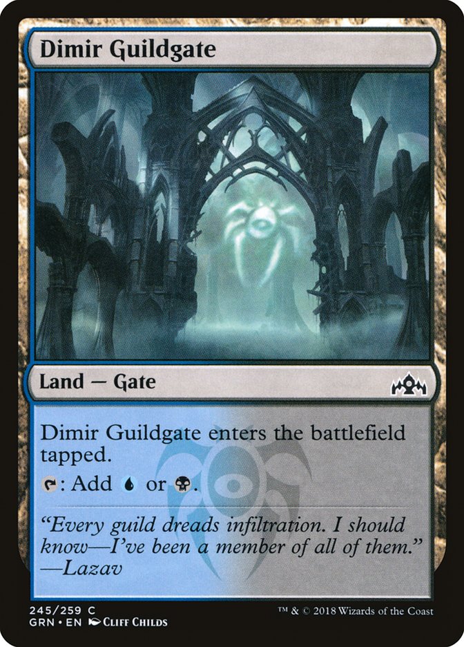 Dimir Guildgate (245/259) [Guilds of Ravnica] | D20 Games