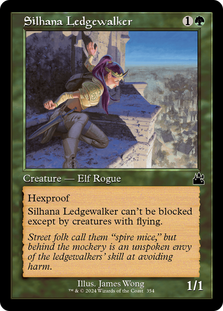 Silhana Ledgewalker (Retro Frame) [Ravnica Remastered] | D20 Games