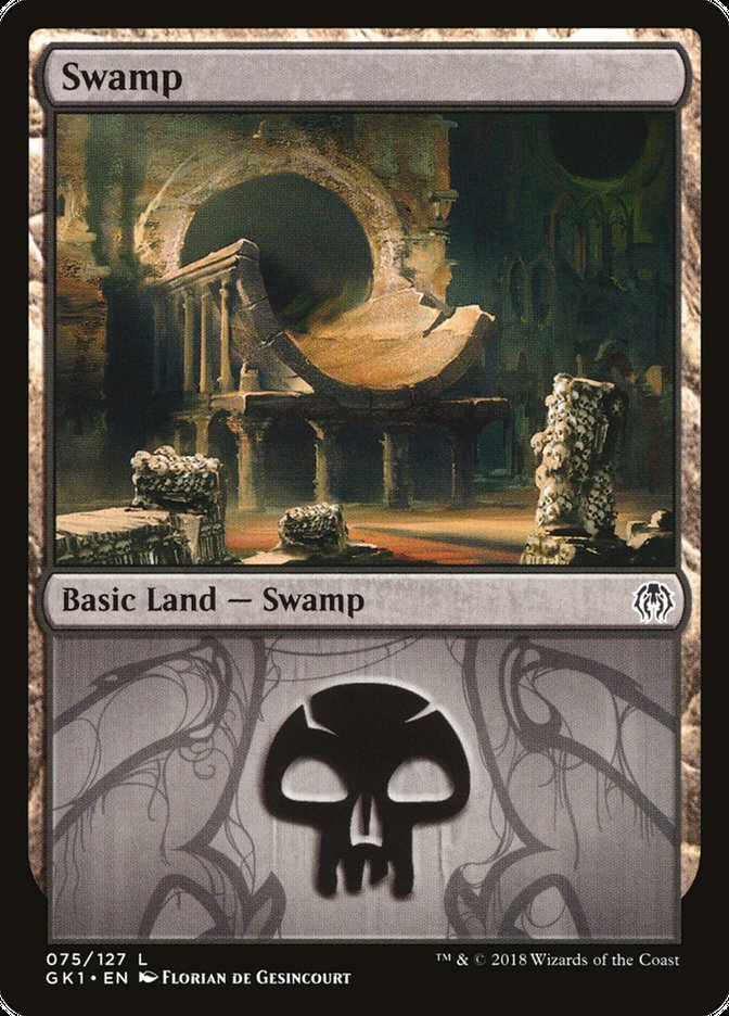 Swamp (75) [Guilds of Ravnica Guild Kit] | D20 Games