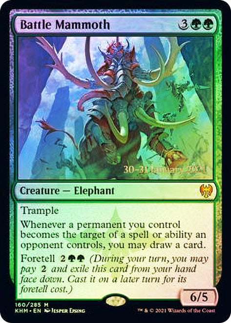 Battle Mammoth [Kaldheim Prerelease Promos] | D20 Games