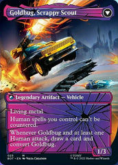 Goldbug, Humanity's Ally // Goldbug, Scrappy Scout (Shattered Glass) [Universes Beyond: Transformers] | D20 Games