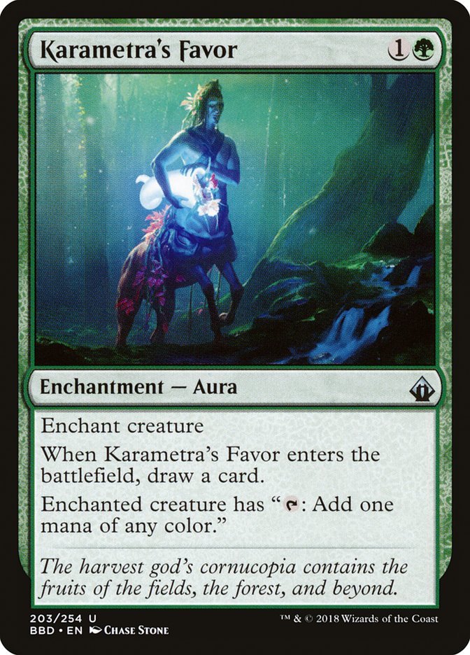 Karametra's Favor [Battlebond] | D20 Games