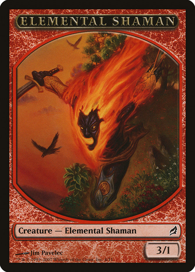 Elemental Shaman [Lorwyn Tokens] | D20 Games