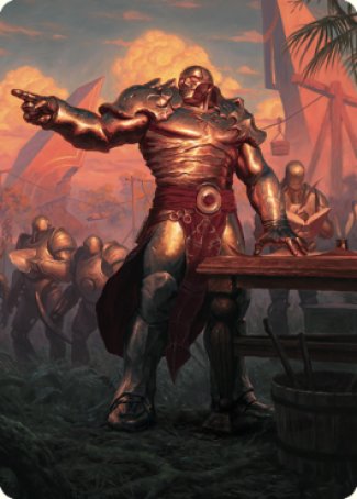 Karn, Living Legacy Art Card 1 [Dominaria United Art Series] | D20 Games