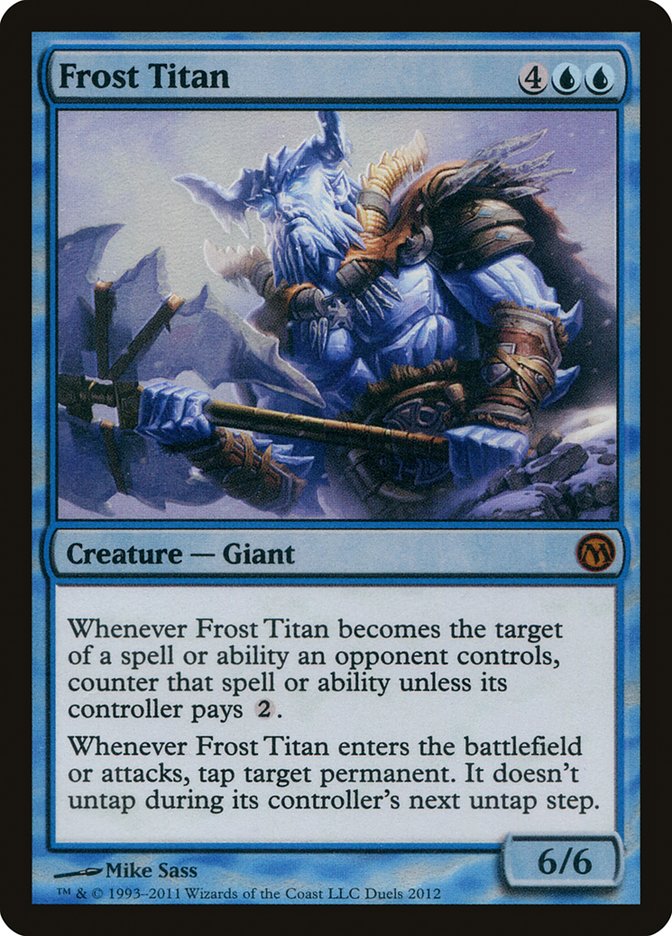 Frost Titan (Duels of the Planeswalkers Promos) [Duels of the Planeswalkers Promos 2011] | D20 Games