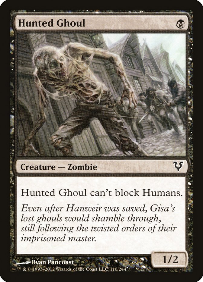 Hunted Ghoul [Avacyn Restored] | D20 Games