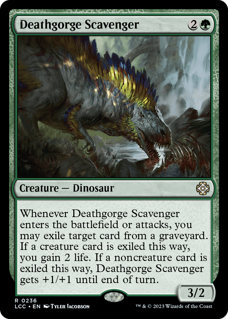 Deathgorge Scavenger [The Lost Caverns of Ixalan Commander] | D20 Games