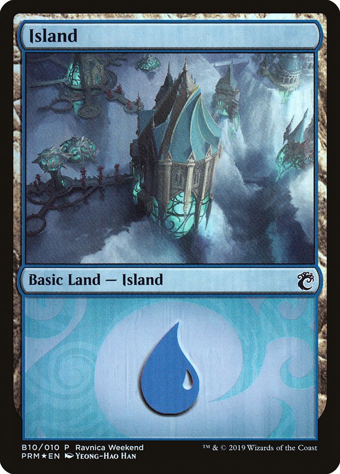 Island (B10) [Ravnica Allegiance Guild Kit] | D20 Games