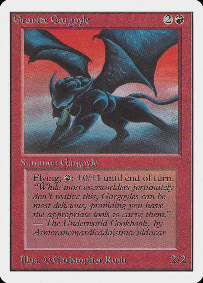 Granite Gargoyle [Unlimited Edition] | D20 Games
