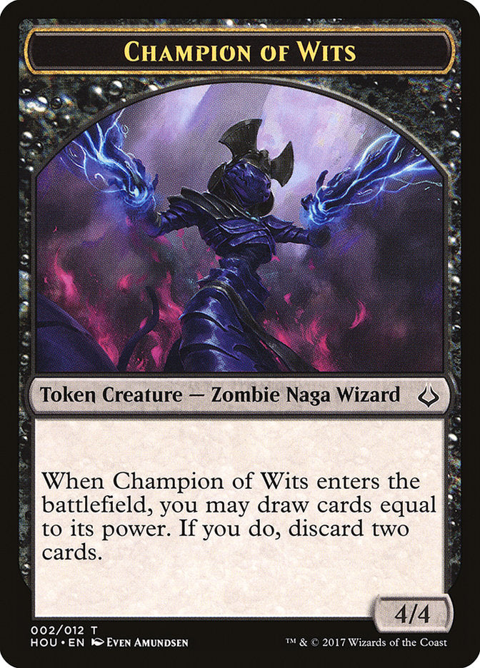 Champion of Wits [Hour of Devastation Tokens] | D20 Games