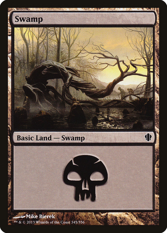 Swamp (345) [Commander 2013] | D20 Games