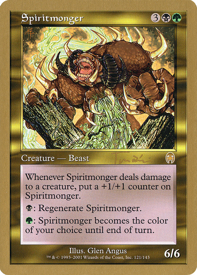 Spiritmonger (Jan Tomcani) [World Championship Decks 2001] | D20 Games