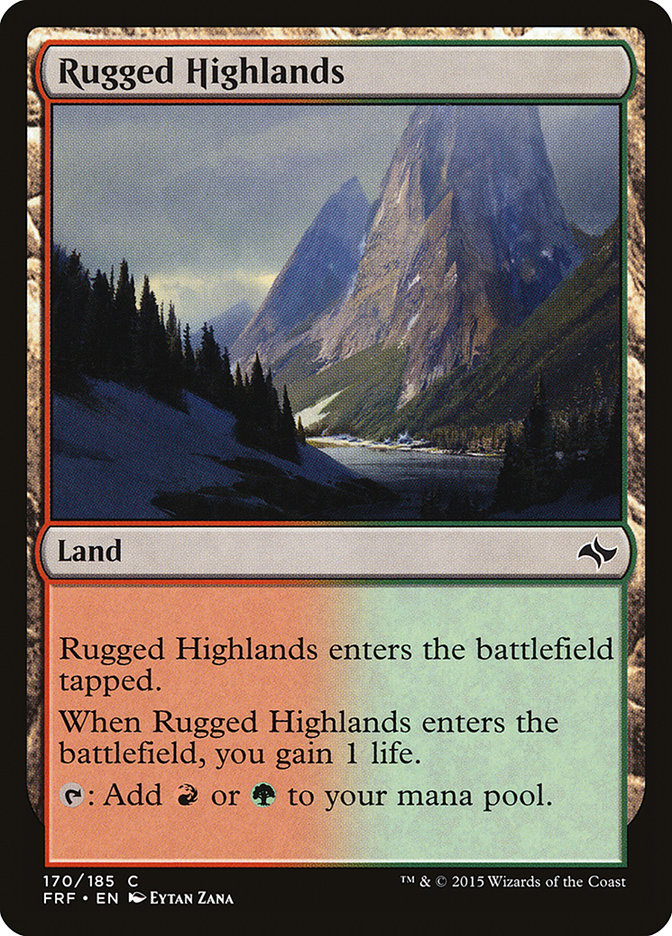 Rugged Highlands [Fate Reforged] | D20 Games